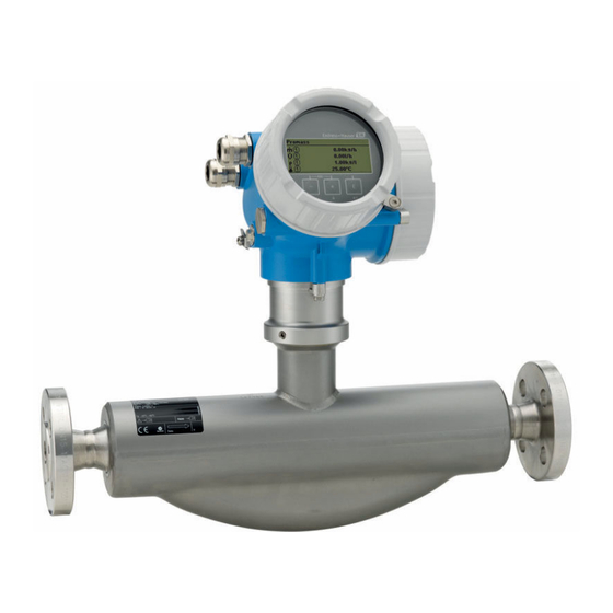 Endress+Hauser Proline Promass F 200 Technische Information