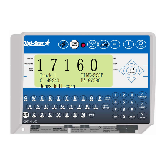 Digi-Star GT460 Bedienungsanleitung
