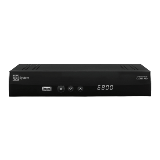 Tele System TS6800 Bedienungsanleitung