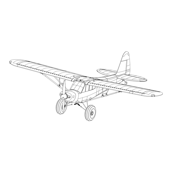 FMS 1300mm PA-18 Super Cub Bedienungsanleitung