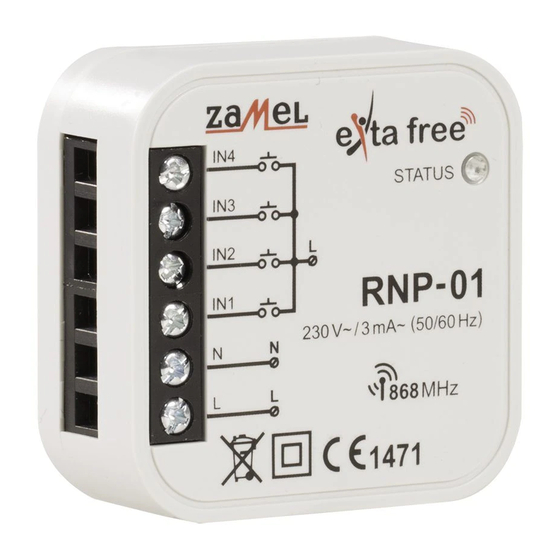 ZAMEL RNP-01 Bedienungsanleitung