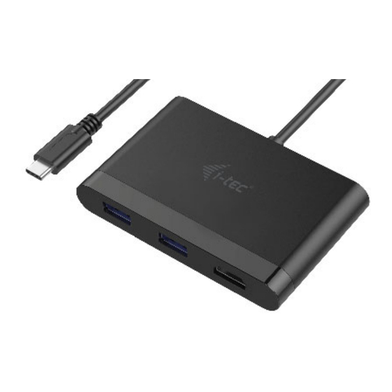 i-tec C31DTPDHDMI Gebrauchsanweisung