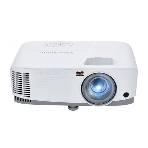 ViewSonic PG707X Benutzerhandbuch