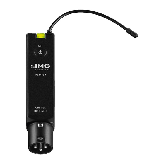 IMG STAGELINE FLY-16R Bedienungsanleitung