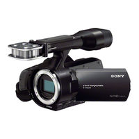 Sony Handycam NEX-VG30 Handbuch