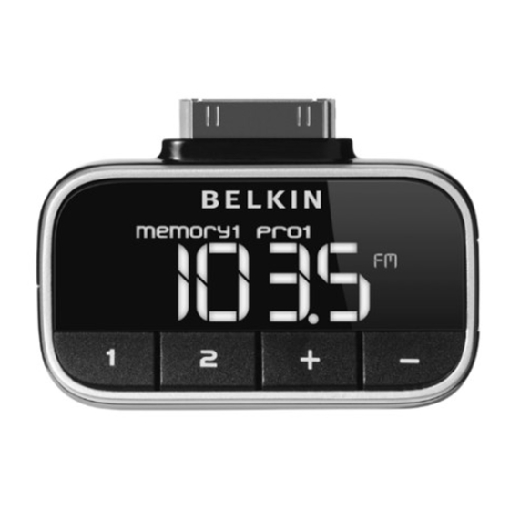 Belkin TuneFM Bedienungsanleitung