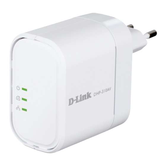 D-Link DHP-310AV Benutzerhandbuch