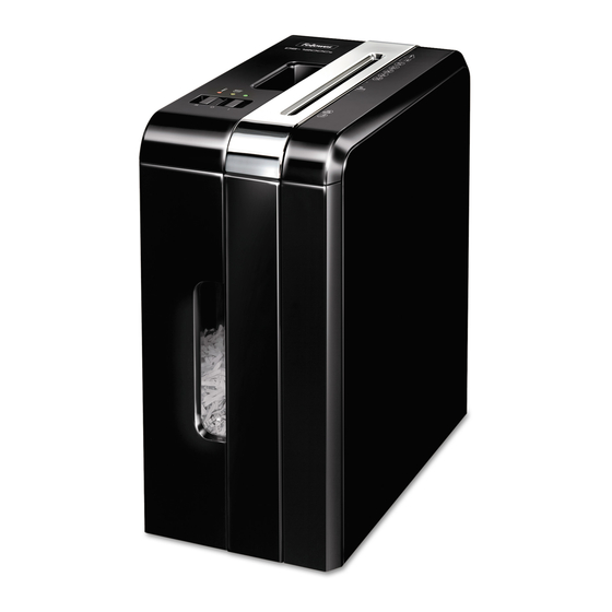 Fellowes POWERSHRED DS-1200Cs Bedienungsanleitung