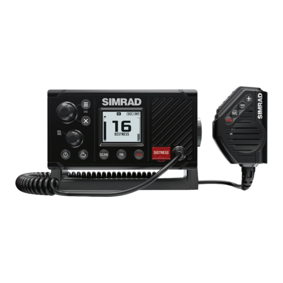 Simrad RS20 Benutzerhandbuch