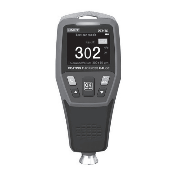 reichelt elektronik UT343D Bedienungsanleitung