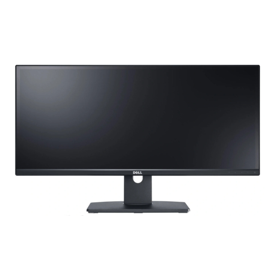 Dell U2913WM Benutzerhandbuch
