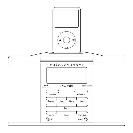 PURE Chronos iDock Bedienungsanleitung