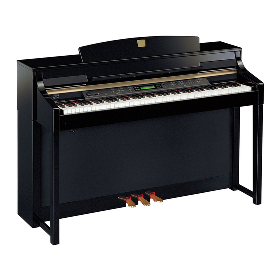 Yamaha Clavinova CLP-380 Bedienungsanleitung