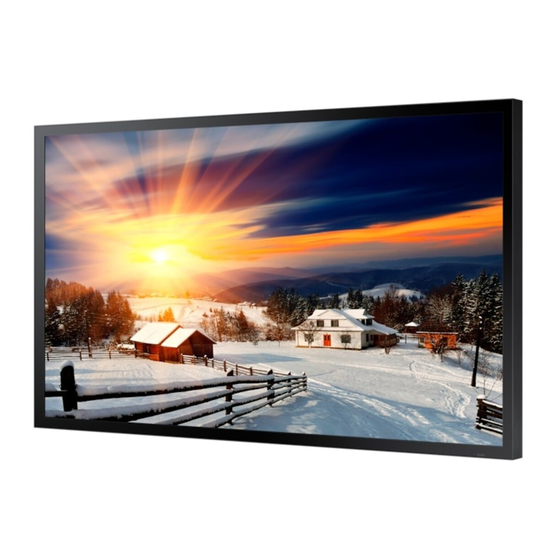 Samsung OH85F Benutzerhandbuch