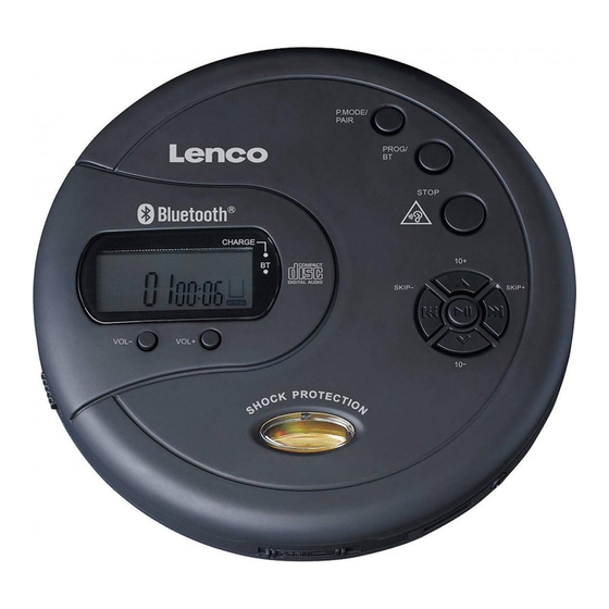 LENCO CD-300BK Bedienungsanleitung