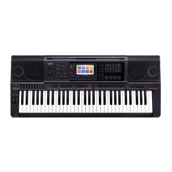 Casio MZ-X300 Bedienungsanleitung