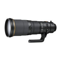 Nikon AF-I Nikkor ED 500mm f/4 D IF Gebrauchsanleitung