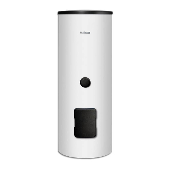 Buderus Logalux SM400.5 E Installations- Und Wartungsanleitung Für Den Fachmann