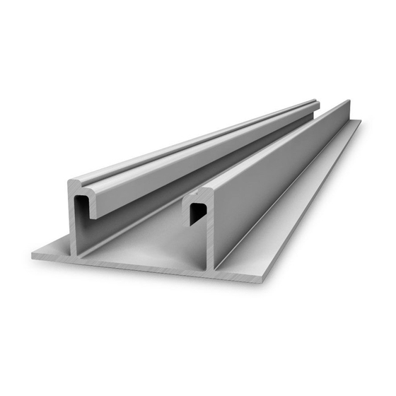 K2 Systems SpeedRail System Montageanleitung