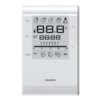 Siemens RDE50.1 Bedienungsanleitung