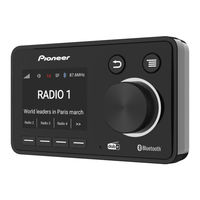 Pioneer SDA-11DAB Schnellstartanleitung