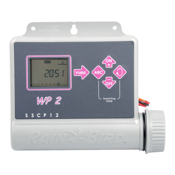 RAIN BIRD WPSERIE BEDIENUNGSANLEITUNG PdfHerunterladen ManualsLib