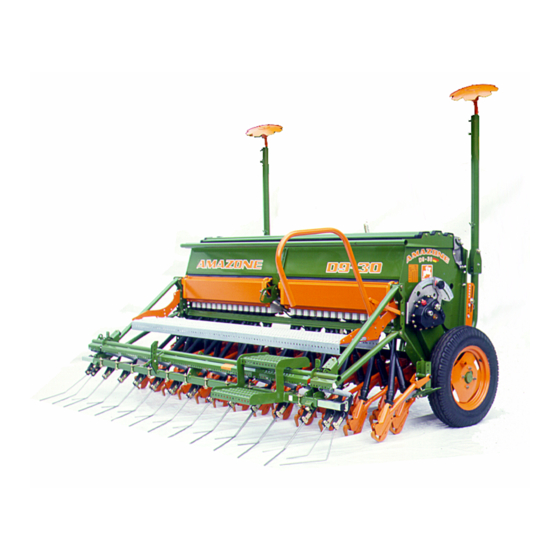 Amazone D9 Betriebsanleitung