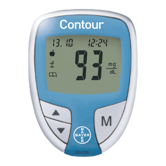 Bayer Contour Bedienungsanleitung
