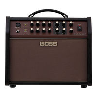 Boss Acoustic Singer Live LT Bedienungsanleitung