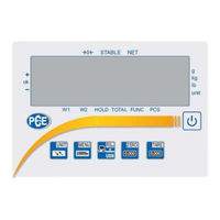 PCE Instruments PCE-SD 3000 Bedienungsanleitung