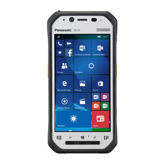 Panasonic FZ-F1-Serie Bedienungsanleitung