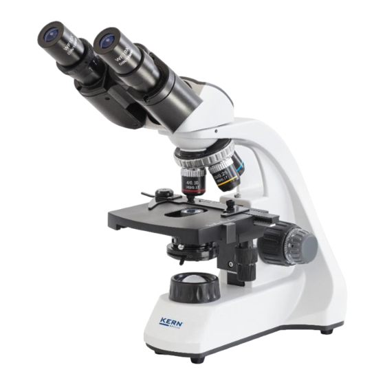 KERN Optics OBT-1 Serie Betriebsanleitung