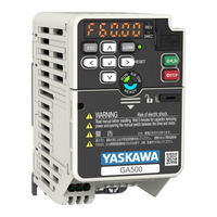 Yaskawa GA500 Serie Installations- Und Bedienungansleitung