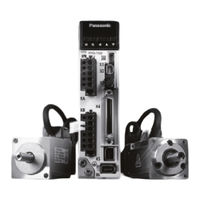 Panasonic MINAS-Serie Schnellstartanleitung