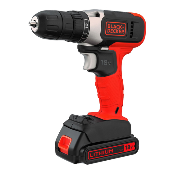 Black+Decker BCD001 Handbücher