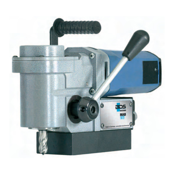 BDS MAB 150 Bedienungsanleitung