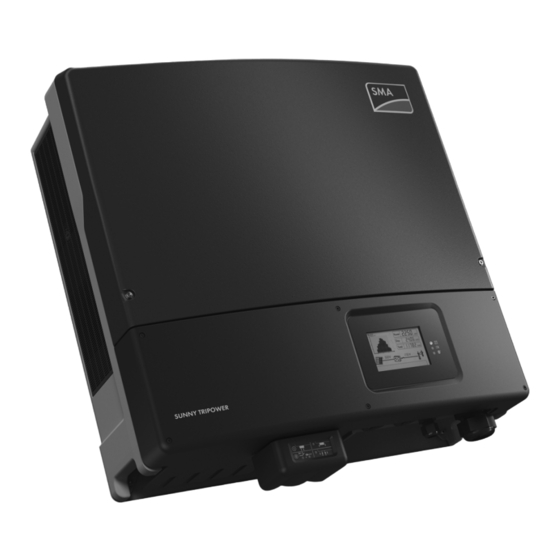 SMA SUNNY TRIPOWER 12000TL Installationsanleitung