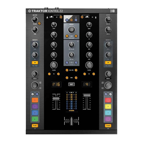 Native Instruments Traktor Kontrol Z2 Installationsanleitung
