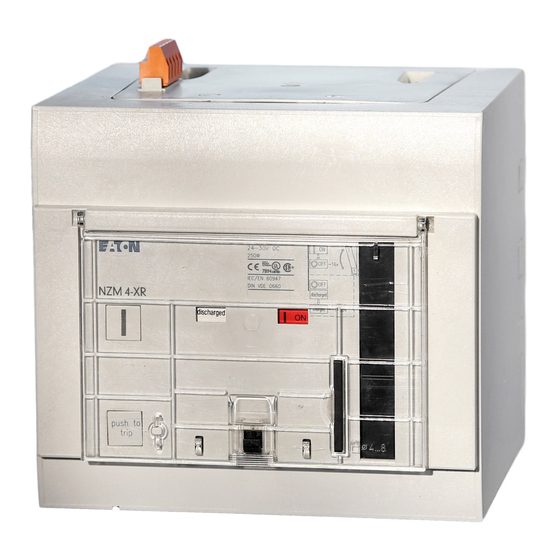 Moeller NZM4-XR-Serie Montageanweisung