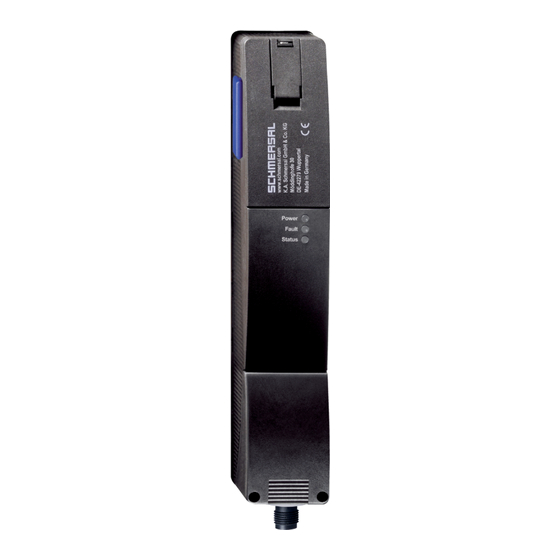 schmersal AZM201Z-I2-ST2-T-1P2PW-DU Bedienungsanleitung