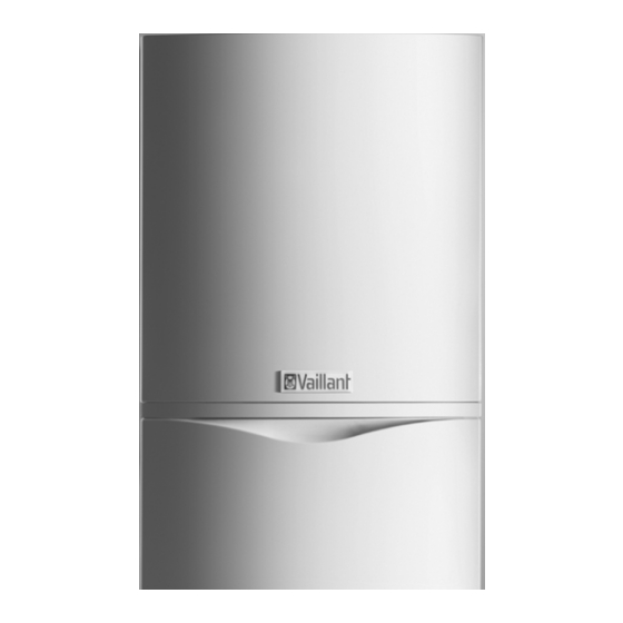 Vaillant ecoTEC plus VCW Serie Installations- Und Wartungsanleitung