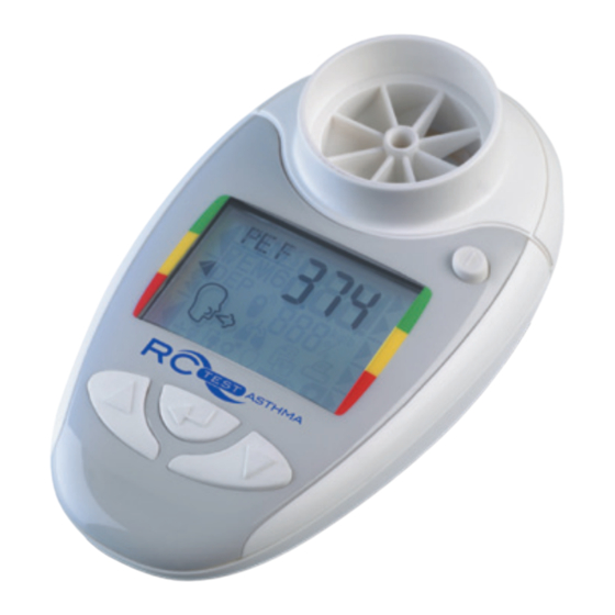 Cegla RC-Test-Asthma Bedienungsanleitung