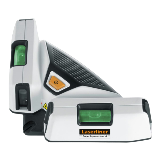 LaserLiner SuperSquare-Laser 4 Handbuch
