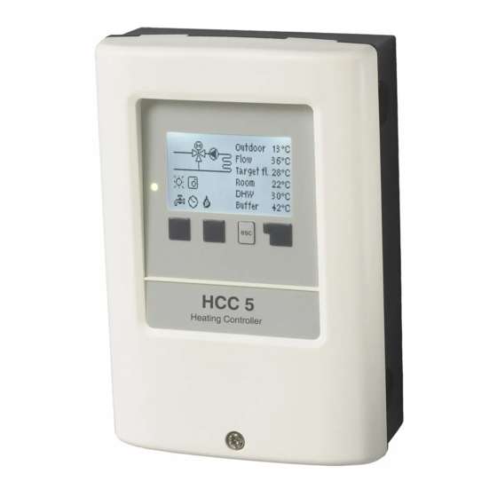 Sorel HCC 5 Montageanweisung Und Bedienanleitung