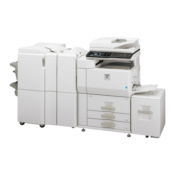 Sharp MX-M623U Bedienungsanleitung
