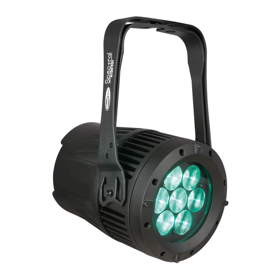 SHOWTEC Spectral M1500 Zoom Q4 MKIII Bedienungsanleitung