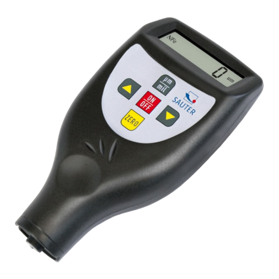Sauter TC 1250-0.1FN Betriebsanleitung