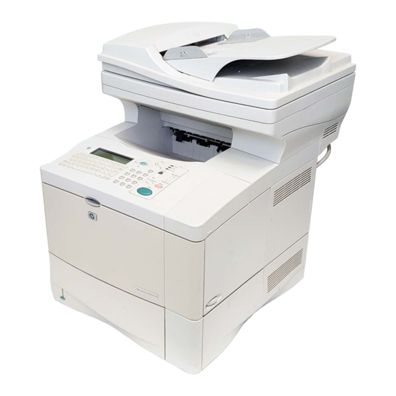 HP LaserJet 4100MFP Handbuch