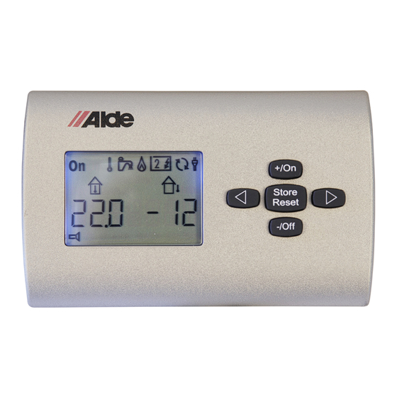 Alde COMPACT 3010 Schnellanleitung