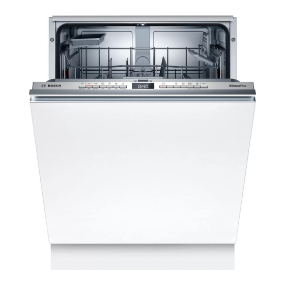 Bosch SGV4HAX48E Gebrauchsanleitung